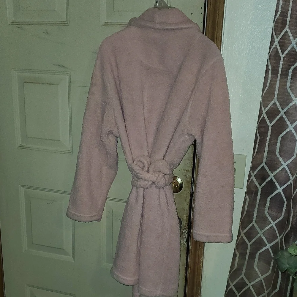 Bobbie Brooks Soft Pink Teddy Jacket - Picture 3 of 3